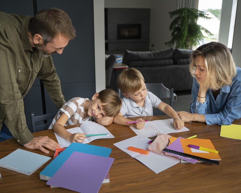 child-getting-education-home